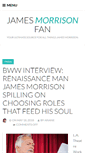 Mobile Screenshot of james-morrison.net